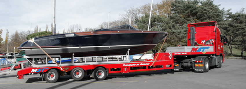 Camion transport bateau 1